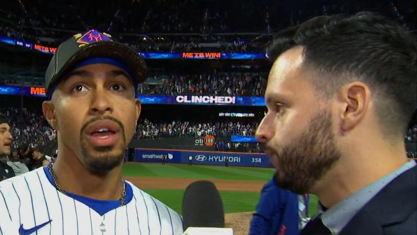 Francisco Lindor celebrates Mets' NLCS: 'We can do special things'