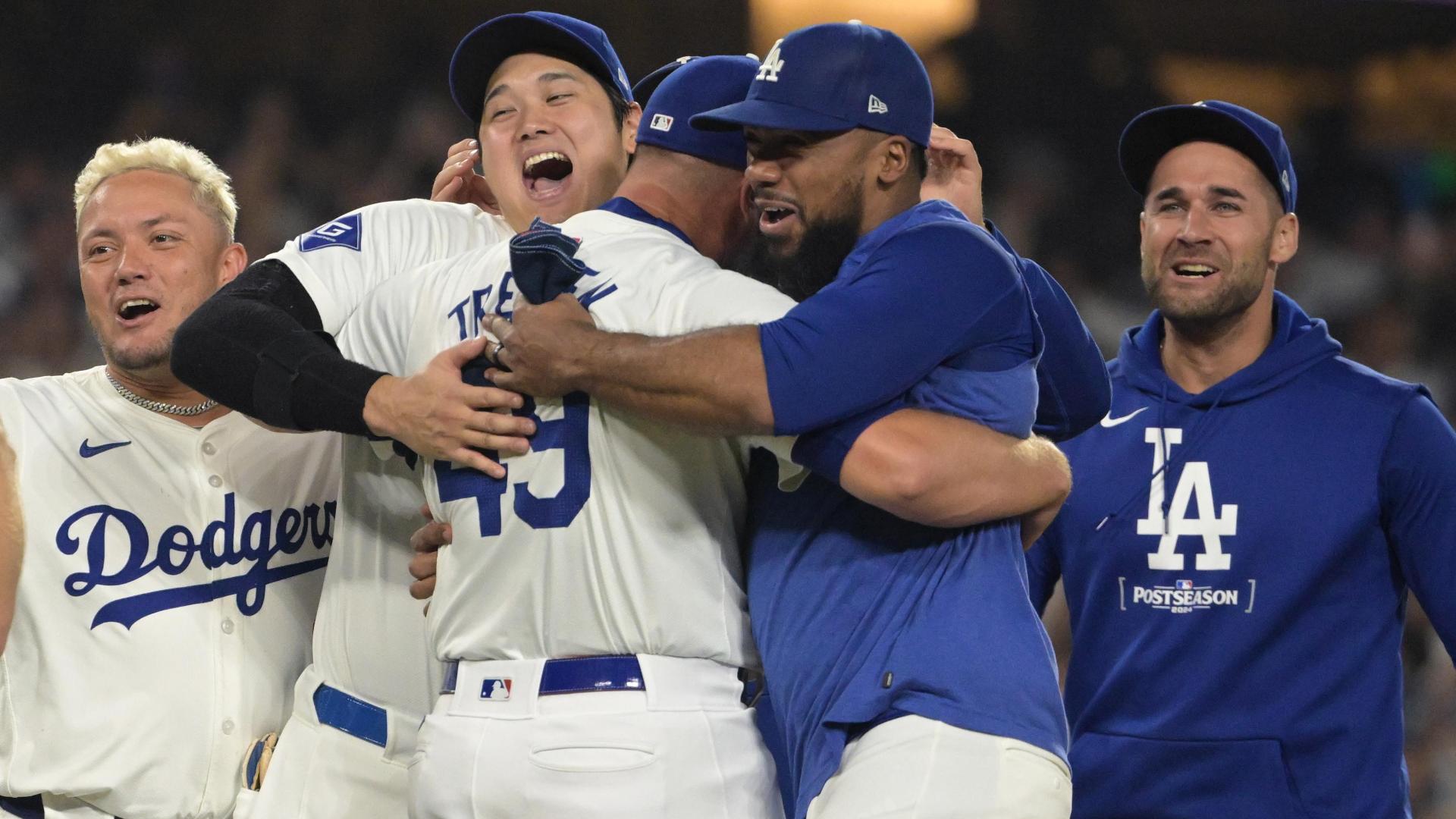 Dodgers clinch first NLCS berth since 2021