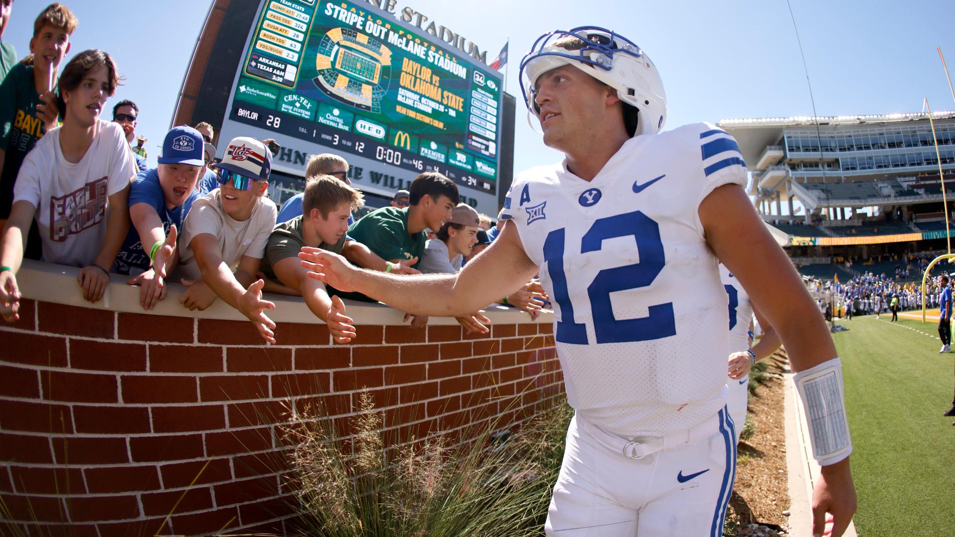 'You've got to have faith': Jake Retzlaff's unlikely success story at BYU