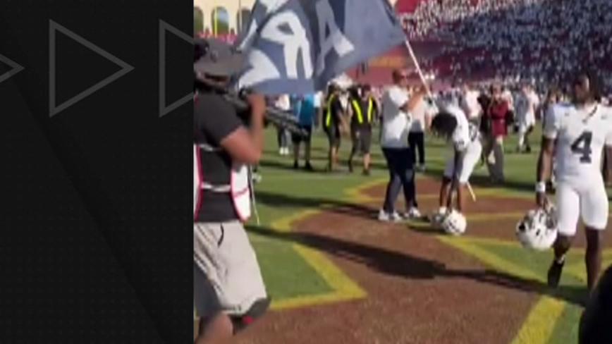 James Franklin stops Penn State players from planting flag