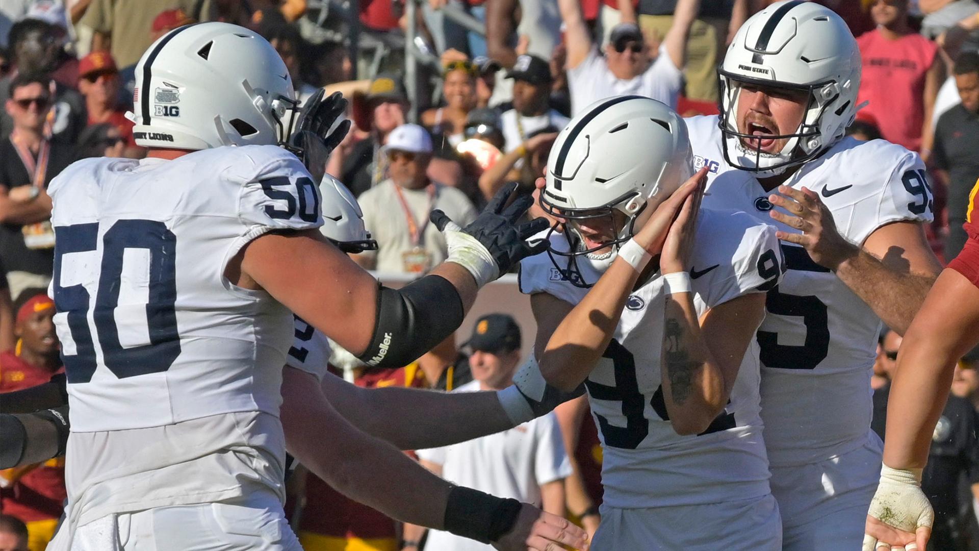 Penn State knocks off USC in OT on FG, improving to 6-0