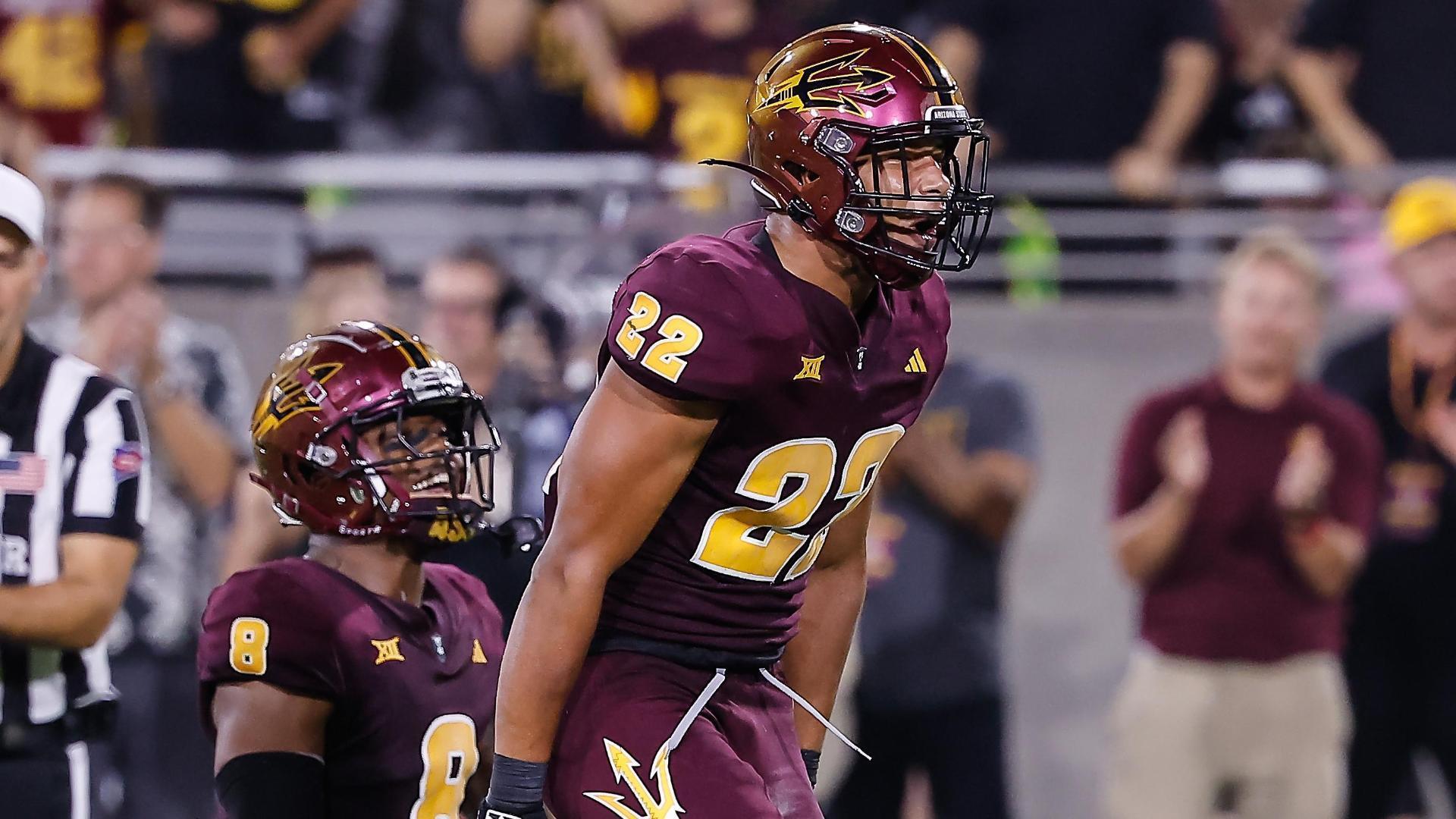 Cam Rising picked off as Arizona State pulls off stunning upset