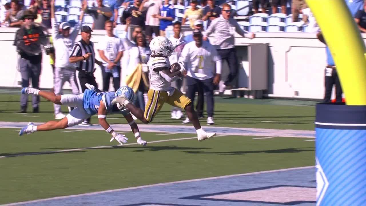 Jamal Haynes' 68-yard TD puts Georgia Tech up late