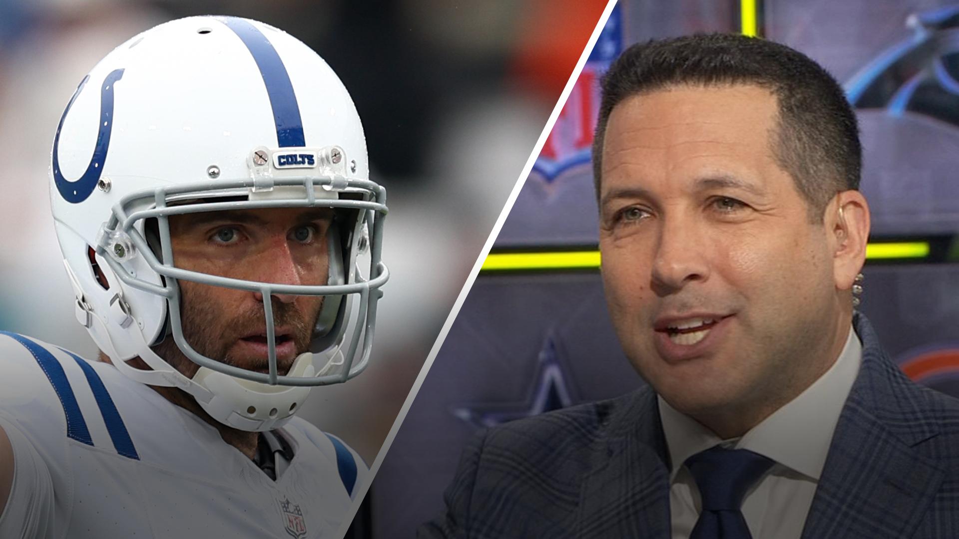 Adam Schefter and the "Countdown" crew react to news that Joe Flacco will be the starting quarterback for the Colts as they take on the Titans.