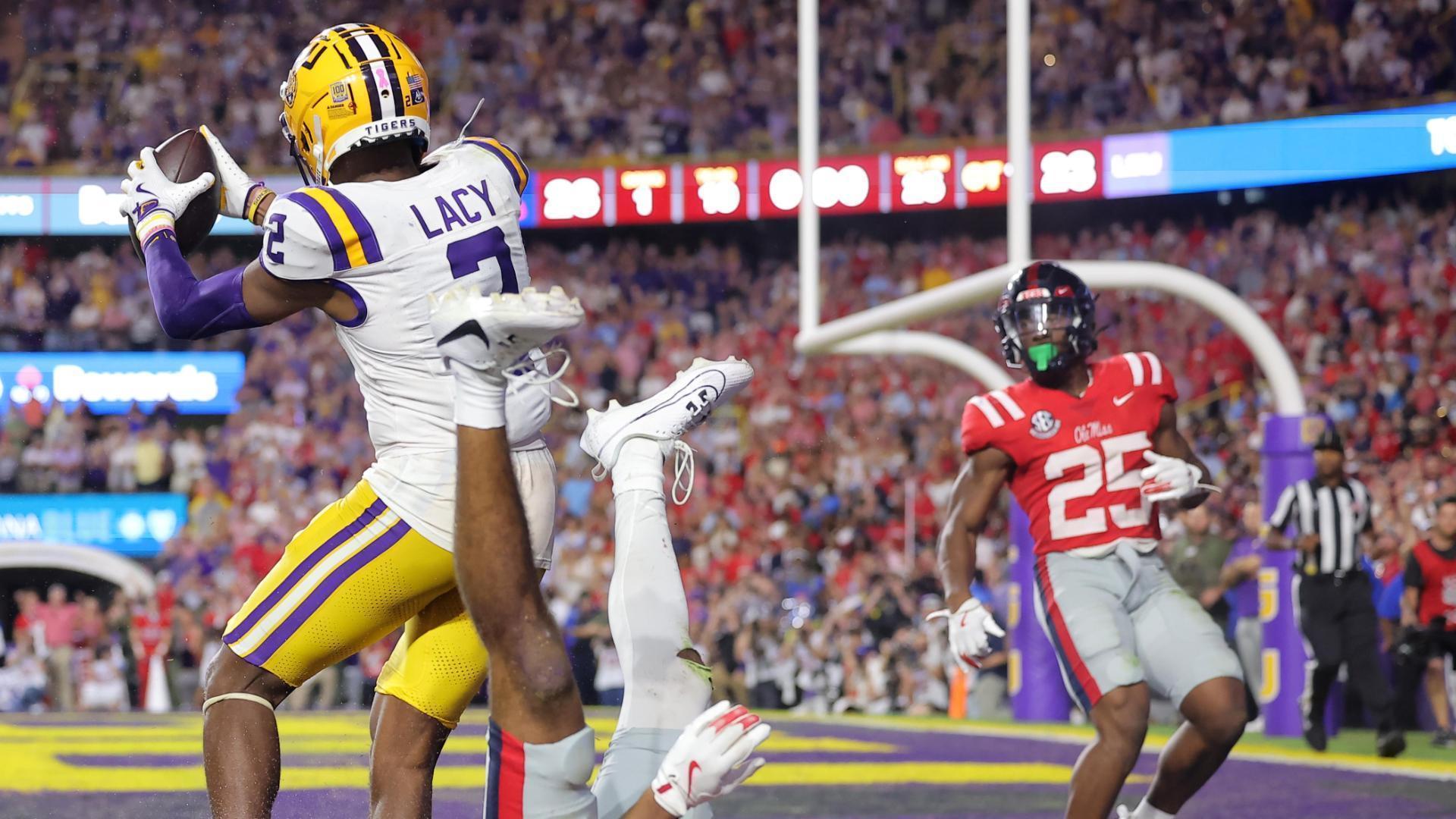 LSU stuns Ole Miss in OT after Garrett Nussmeier's TD pass