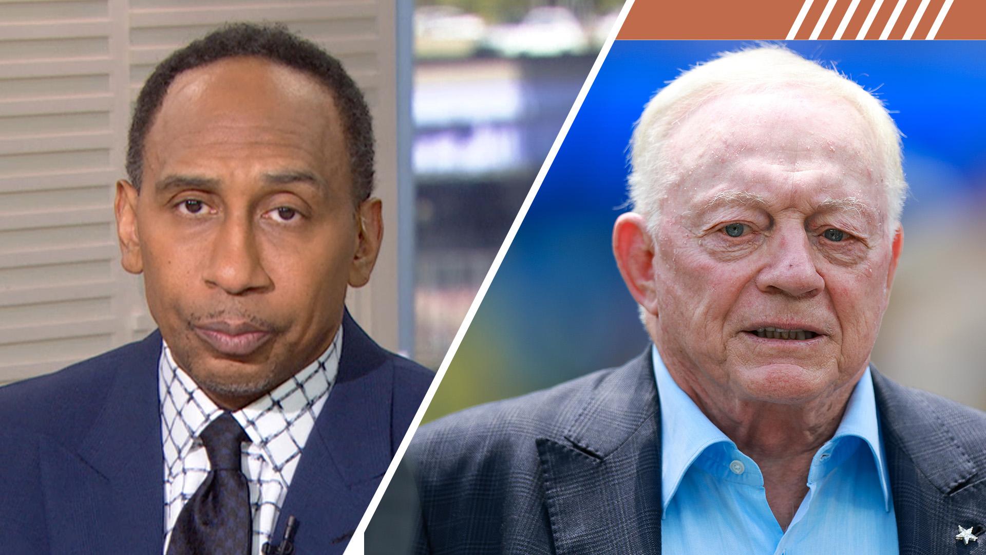 Why Stephen A. is critical of Jerry Jones calling out a radio host