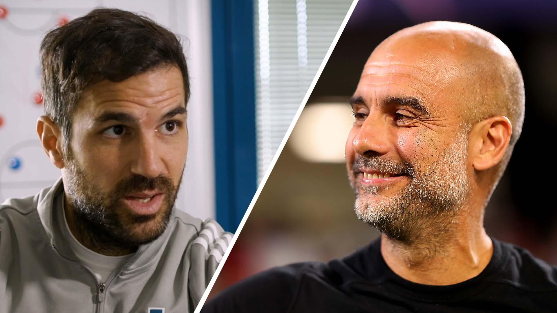 Cesc Fàbregas reveals how Pep Guardiola is his biggest managerial influence