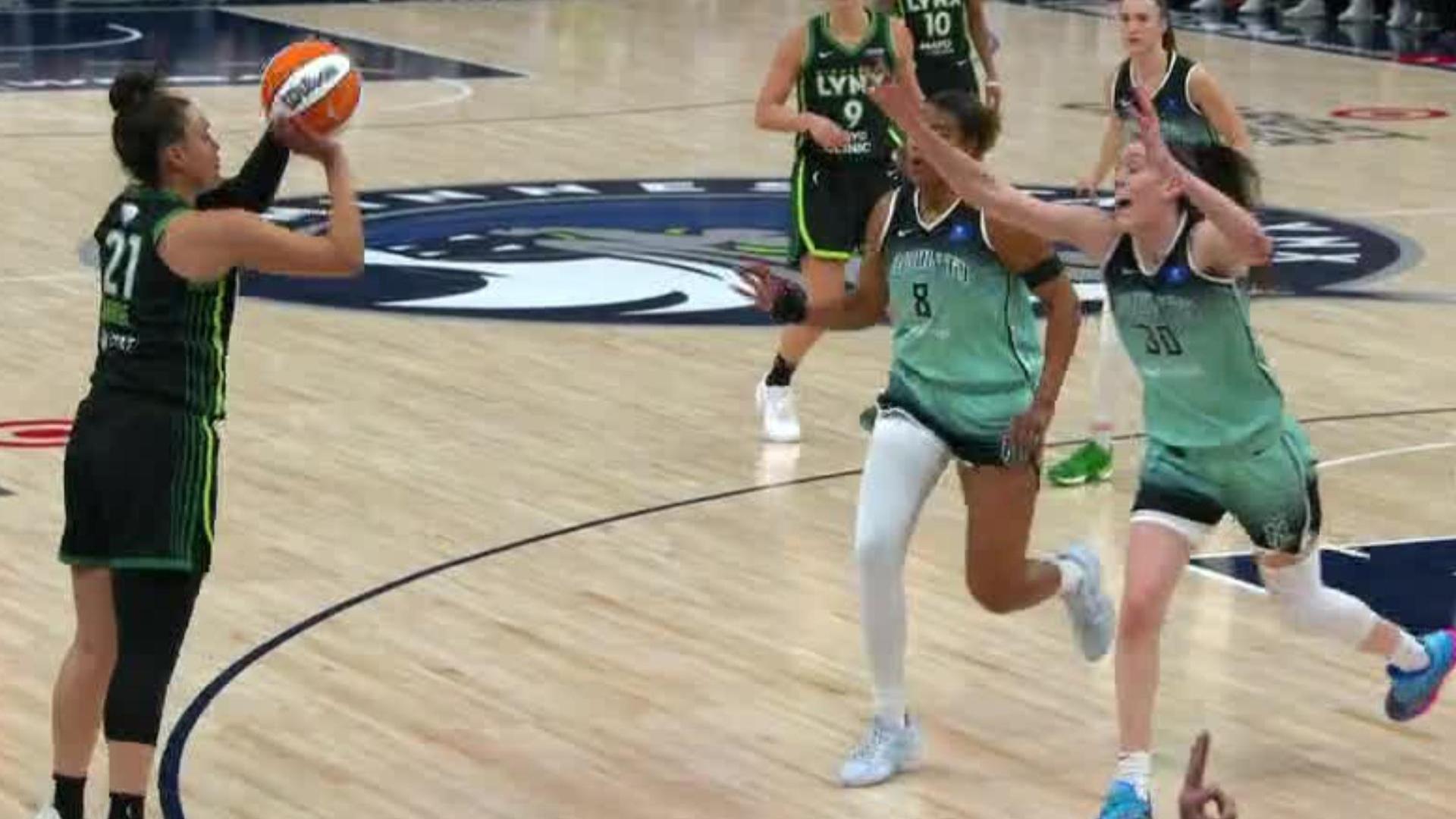 Kayla McBride stays hot with third 3-pointer for the Lynx