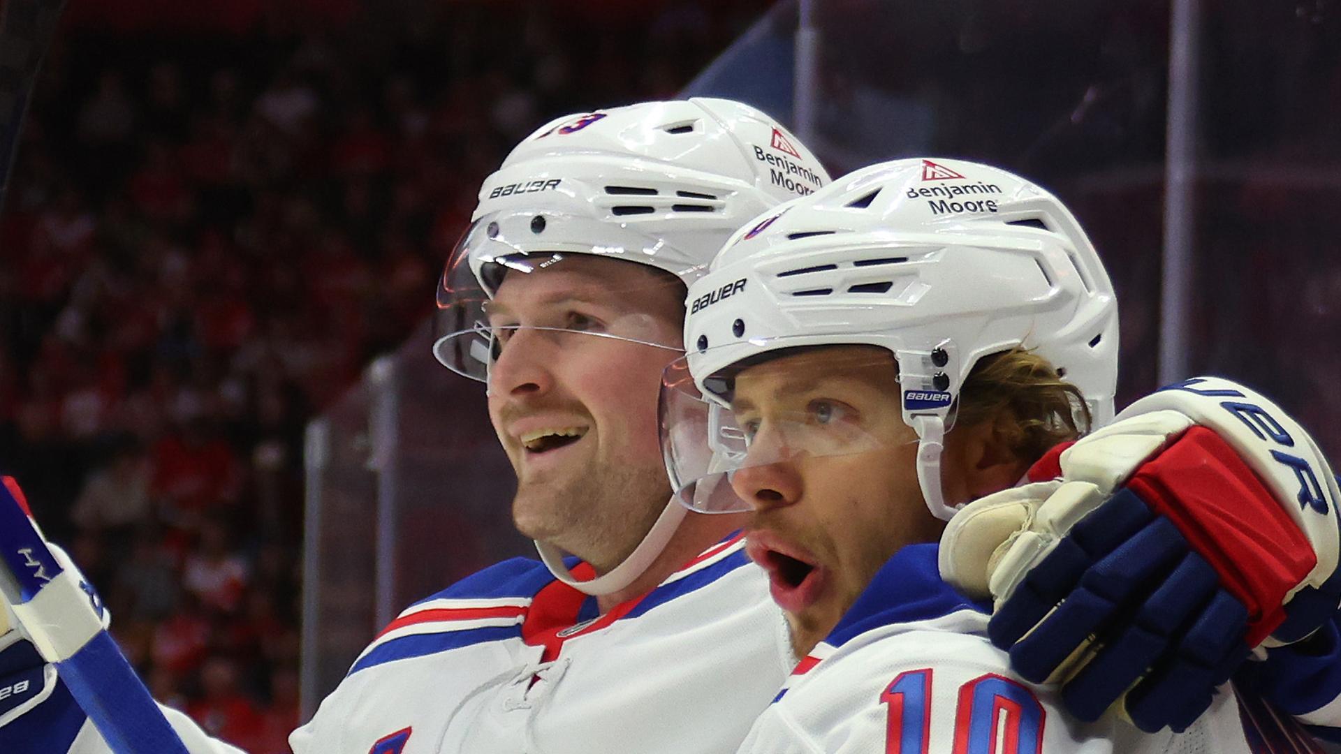 Artemi Panarin's hat trick shines in Rangers' win over Red Wings