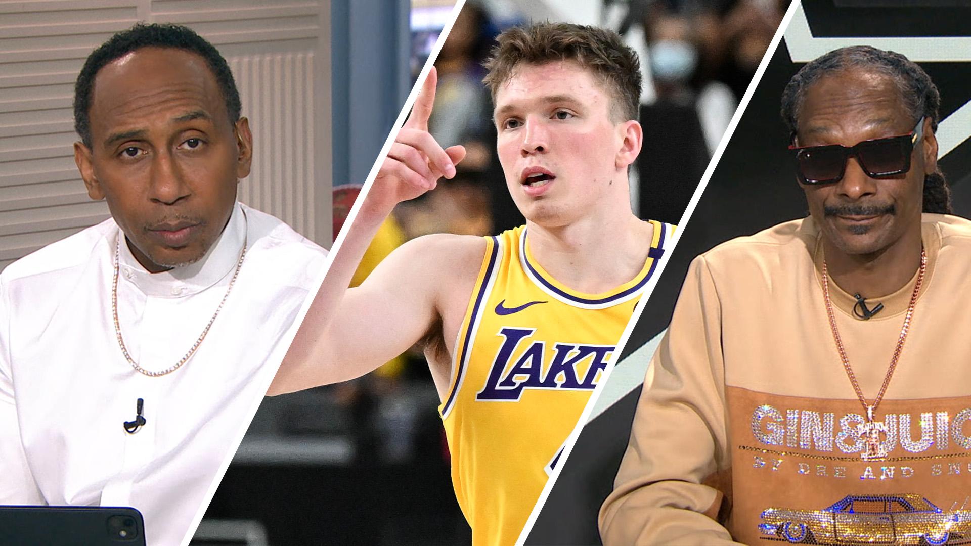 Stephen A., Snoop Dogg rave about Lakers rookie Dalton Knecht