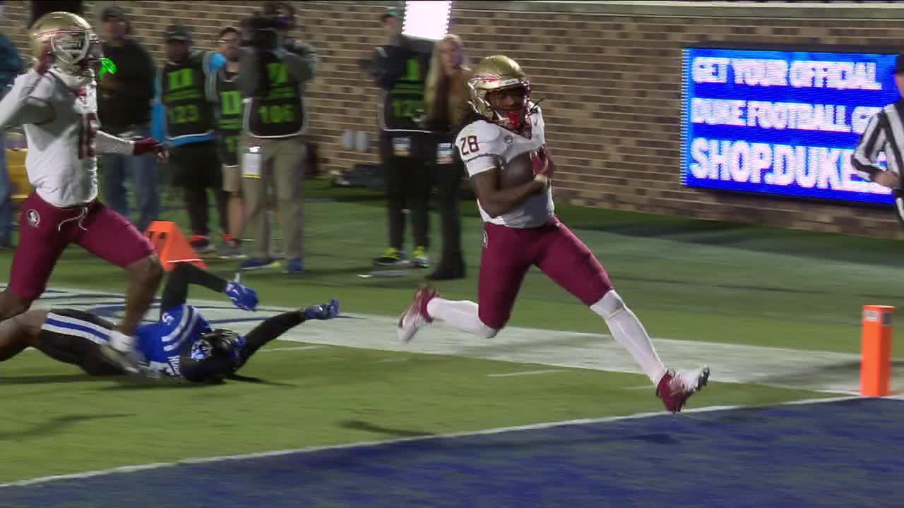 Samuel Singleton takes kick return to the house for FSU