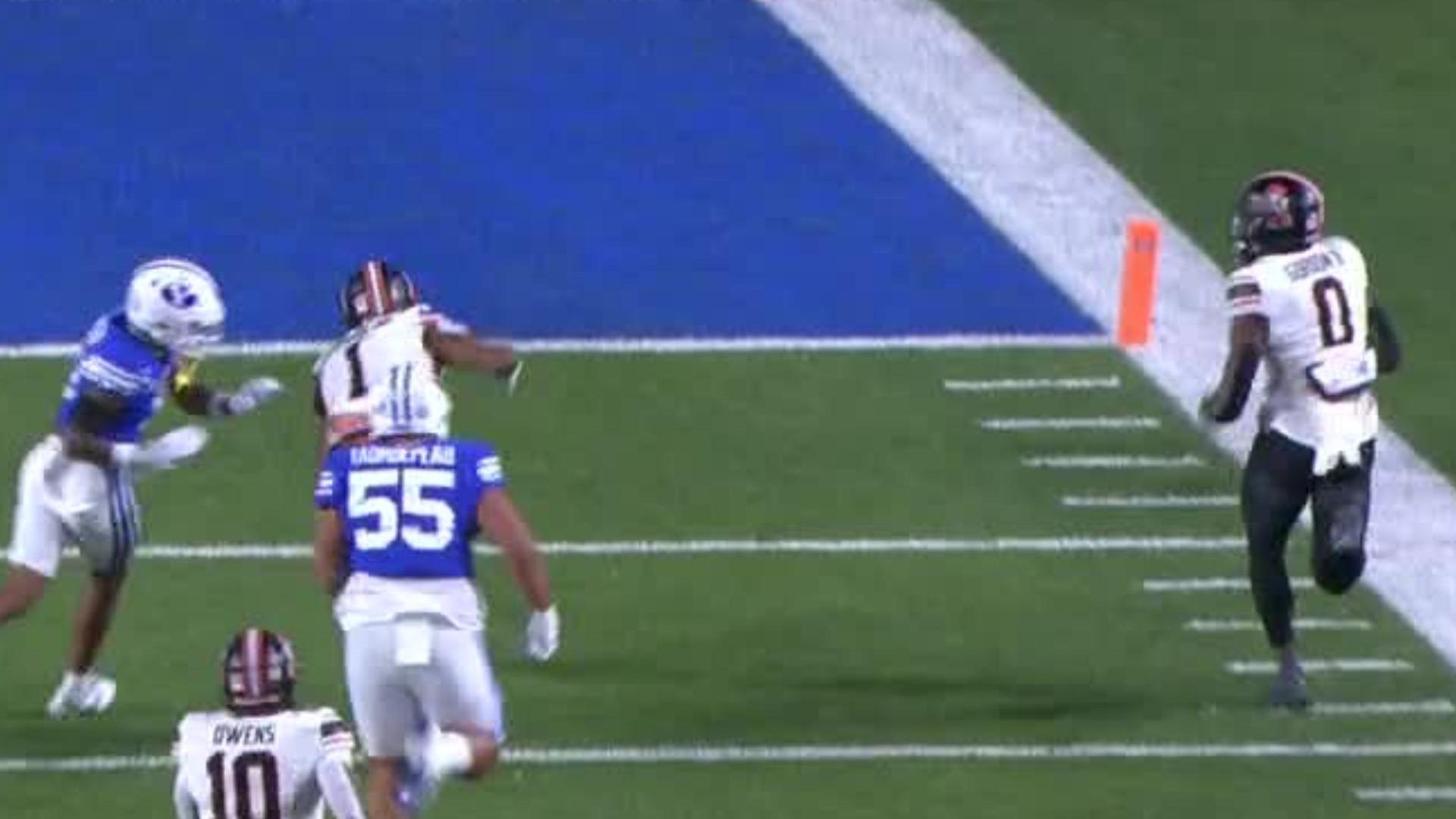 OSU's Ollie Gordon makes 50-yard house call to even score