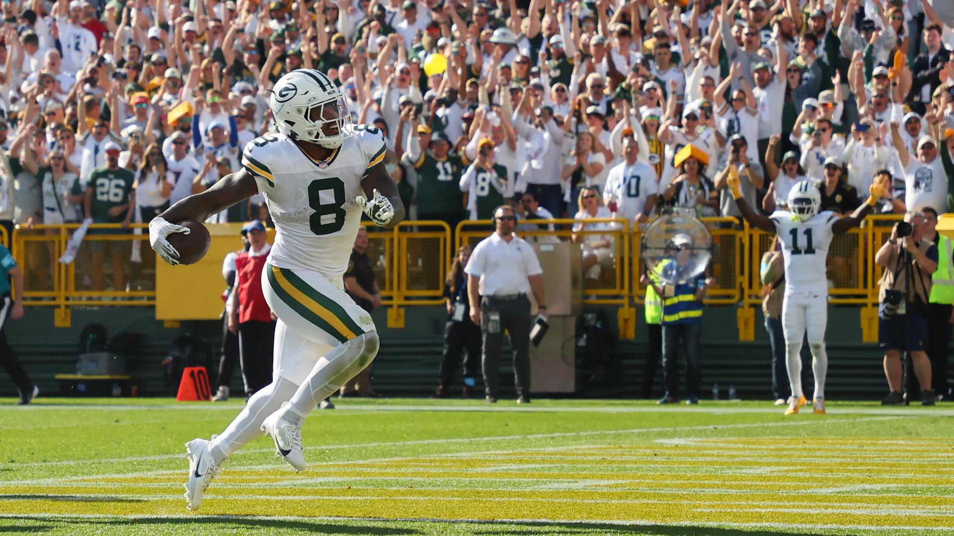 Jordan Love hooks up with Josh Jacobs to put Packers on top Stream