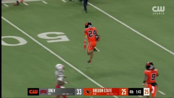 UNLV 33-25 Oregon State (Oct 19, 2024) Final Score - ESPN