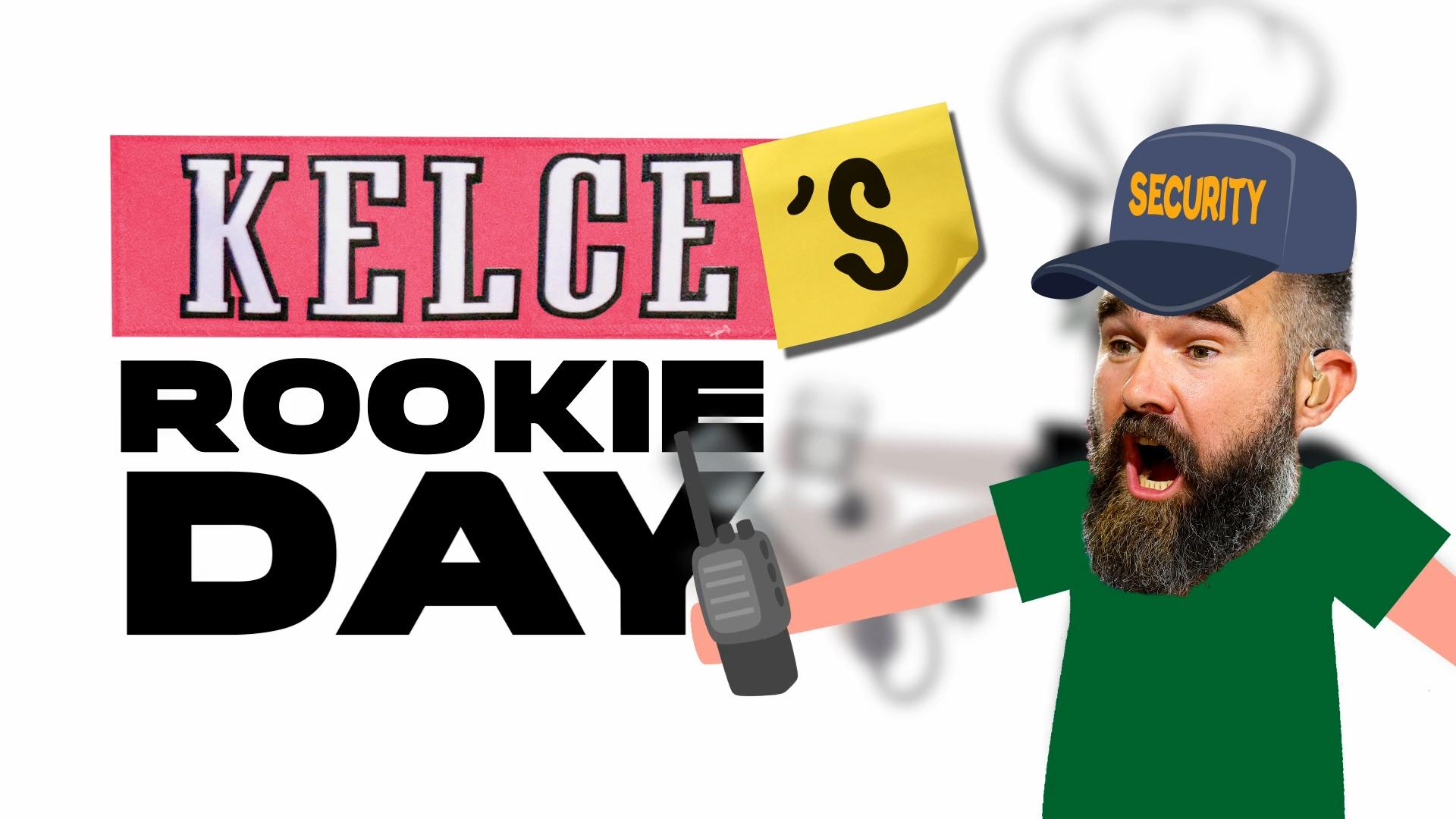 Inside Jason Kelce's rookie day at ESPN