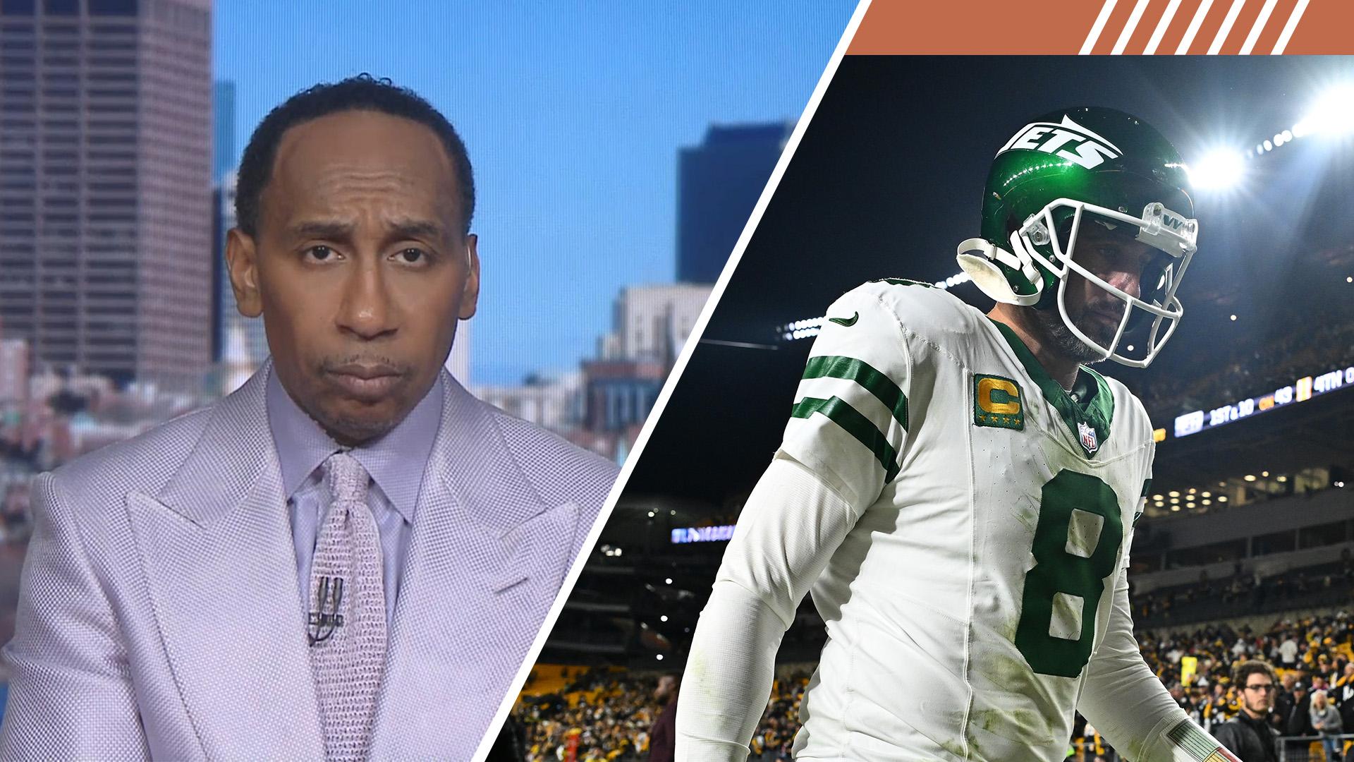 Stephen A.: Season is over for Aaron Rodgers, Jets