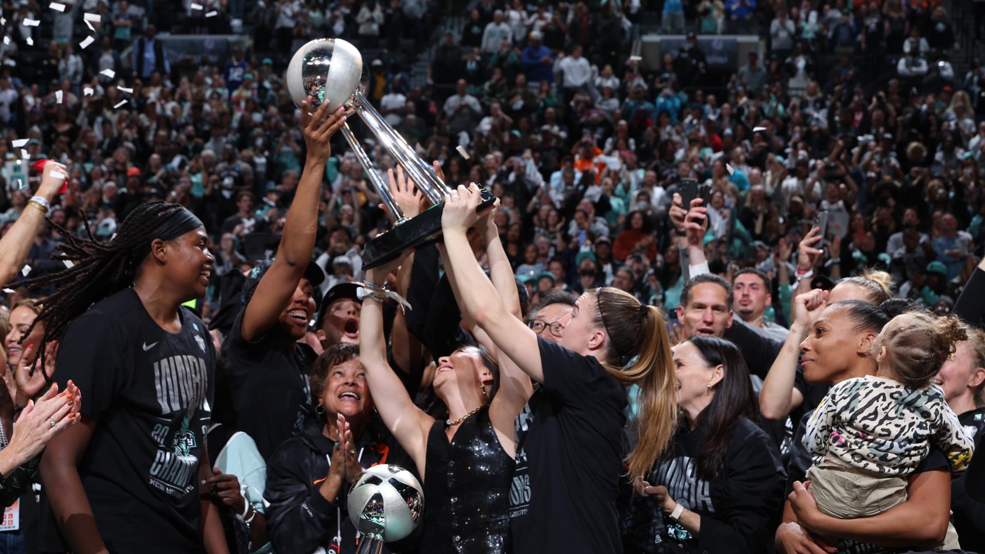 Liberty win OT thriller to claim their first WNBA title