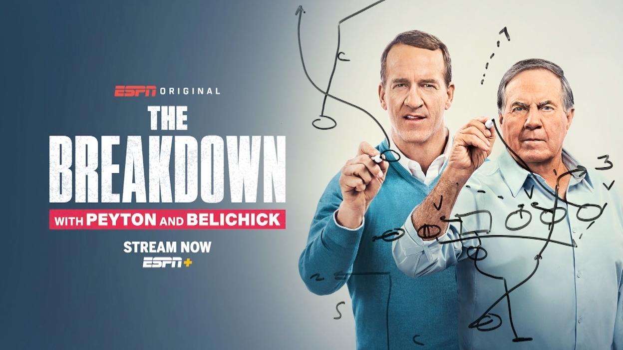 Check out some fun 'The Breakdown with Peyton and Belichick' moments