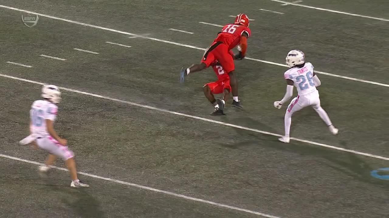 Not Top 10? Sam Houston punt returner gets flattened by teammate