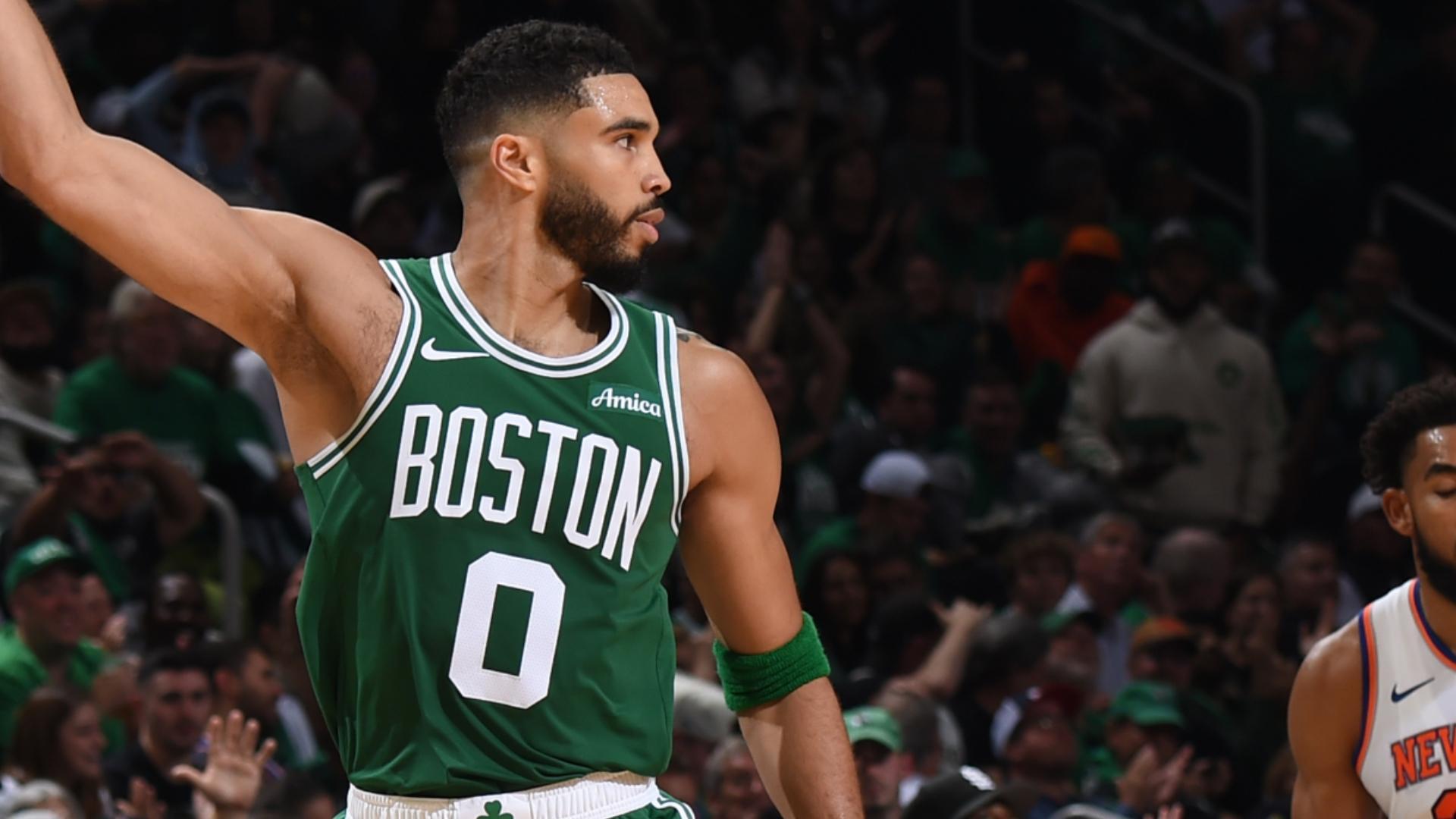 Jayson Tatum fuels Celtics with 37 points, 10 assists in opener