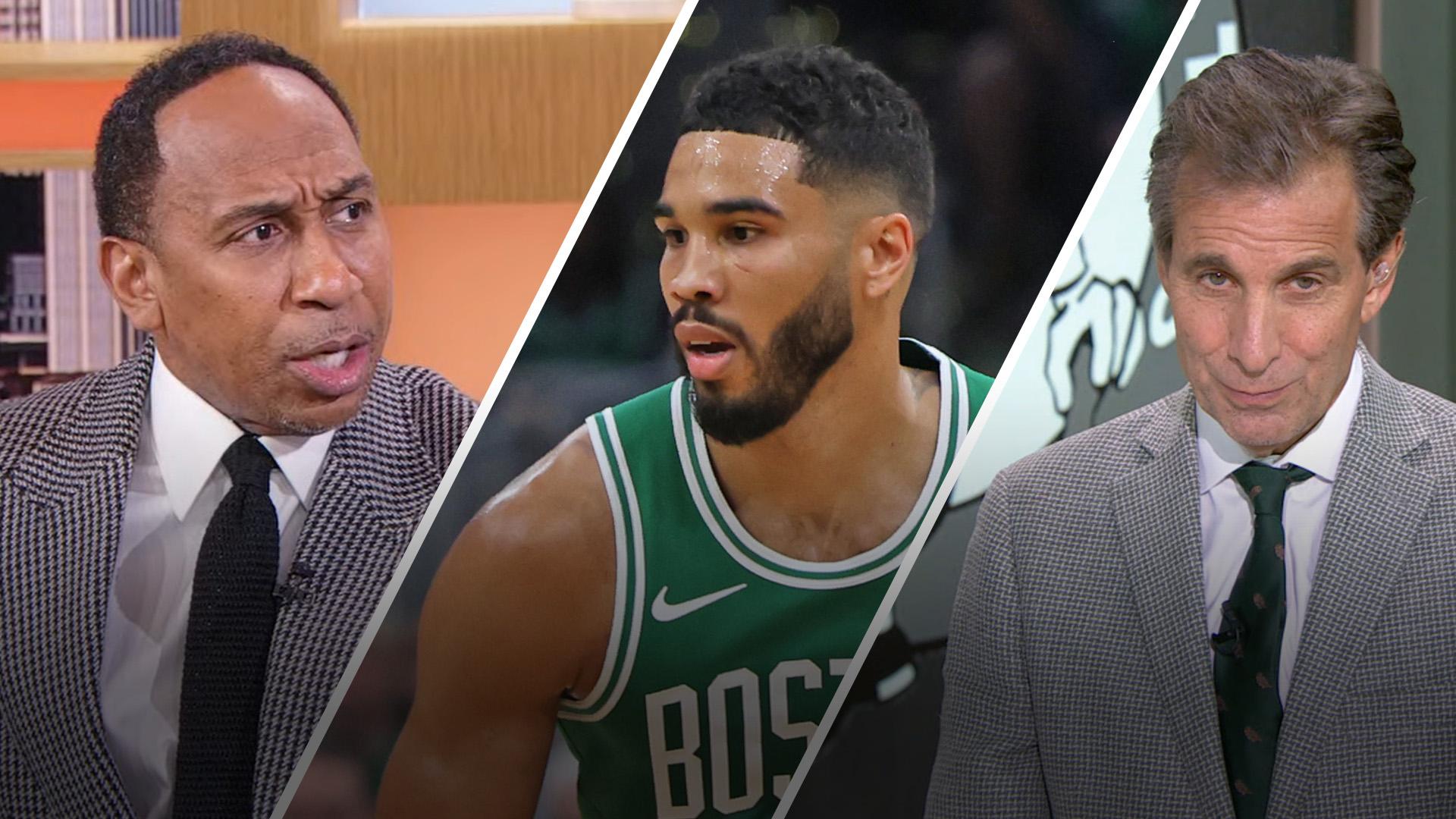 Stephen A., Mad Dog clash over Kerr's handling of Tatum in the Paris Games