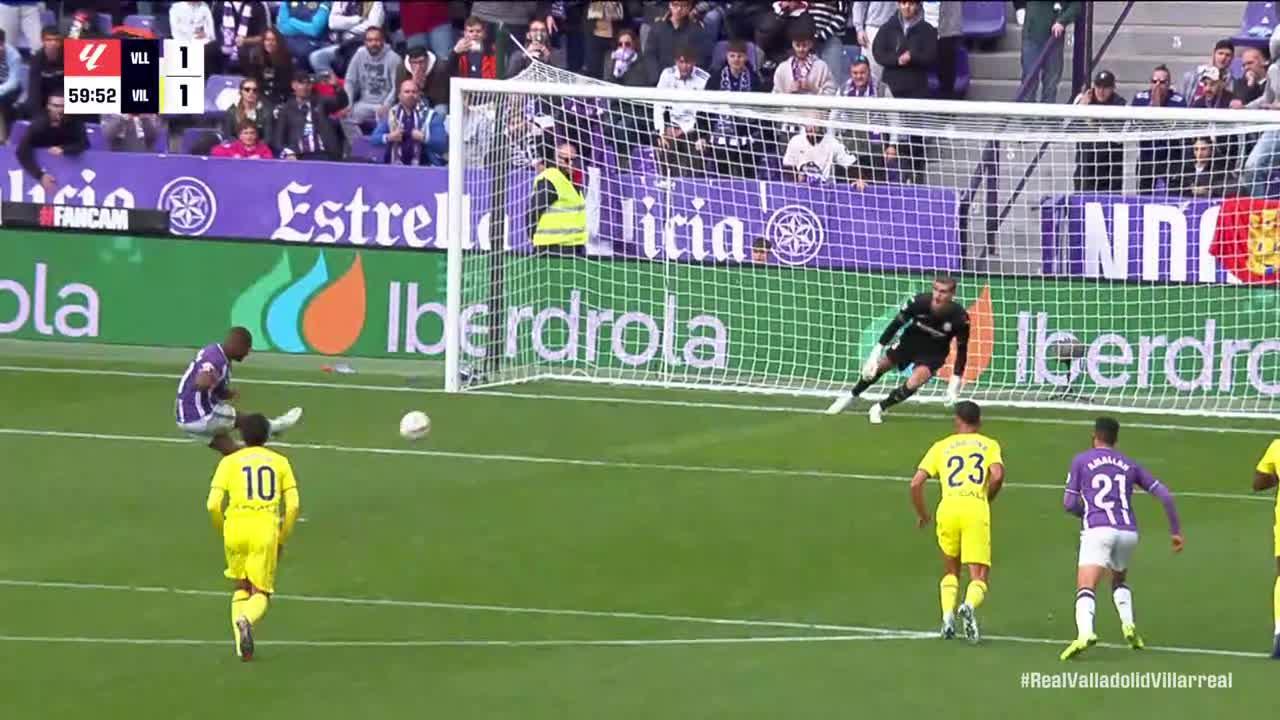 Mamadou Sylla scores Penalty Goals vs. Villarreal