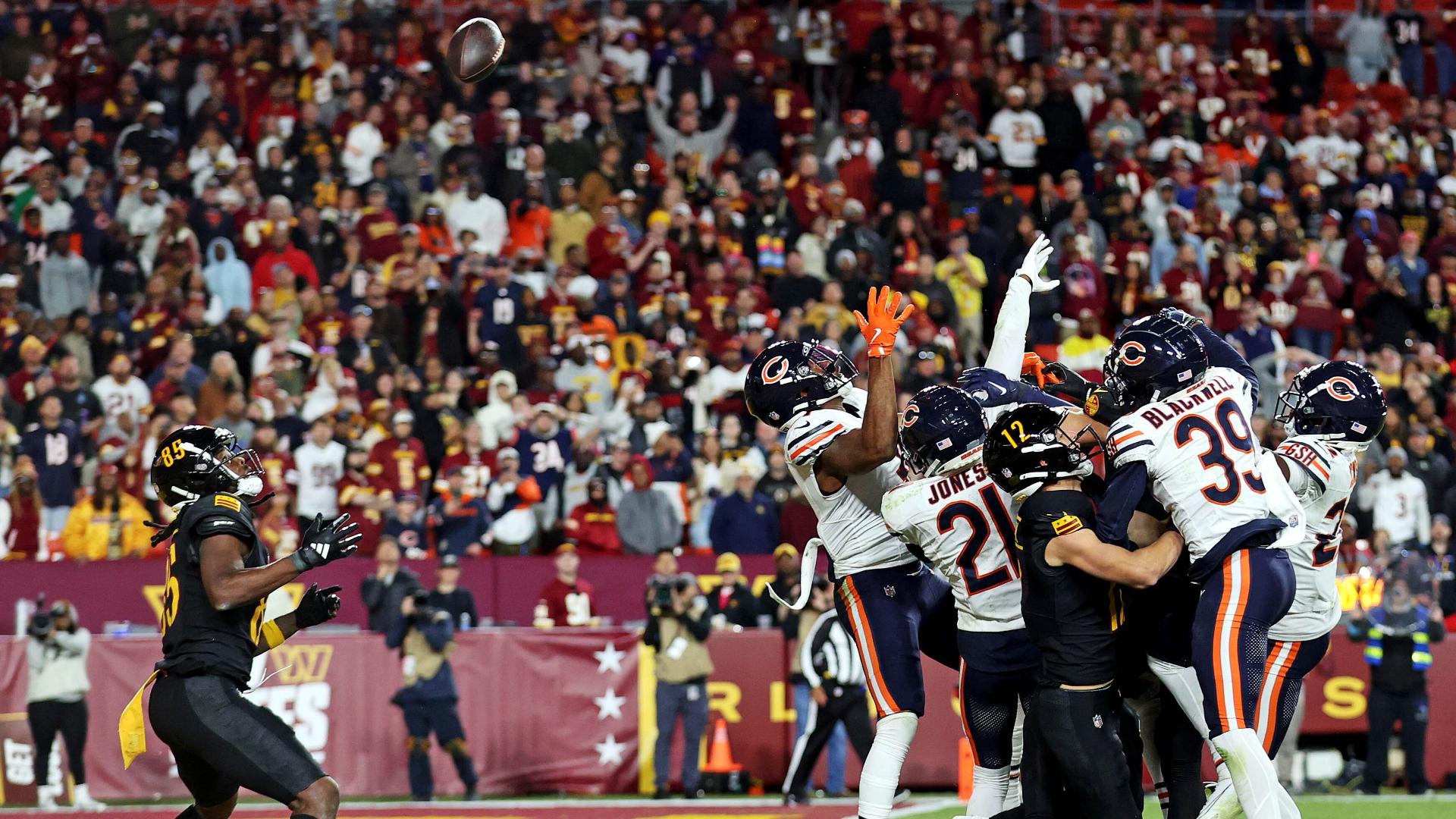 Commanders stun Bears with miracle Hail Mary TD on final play