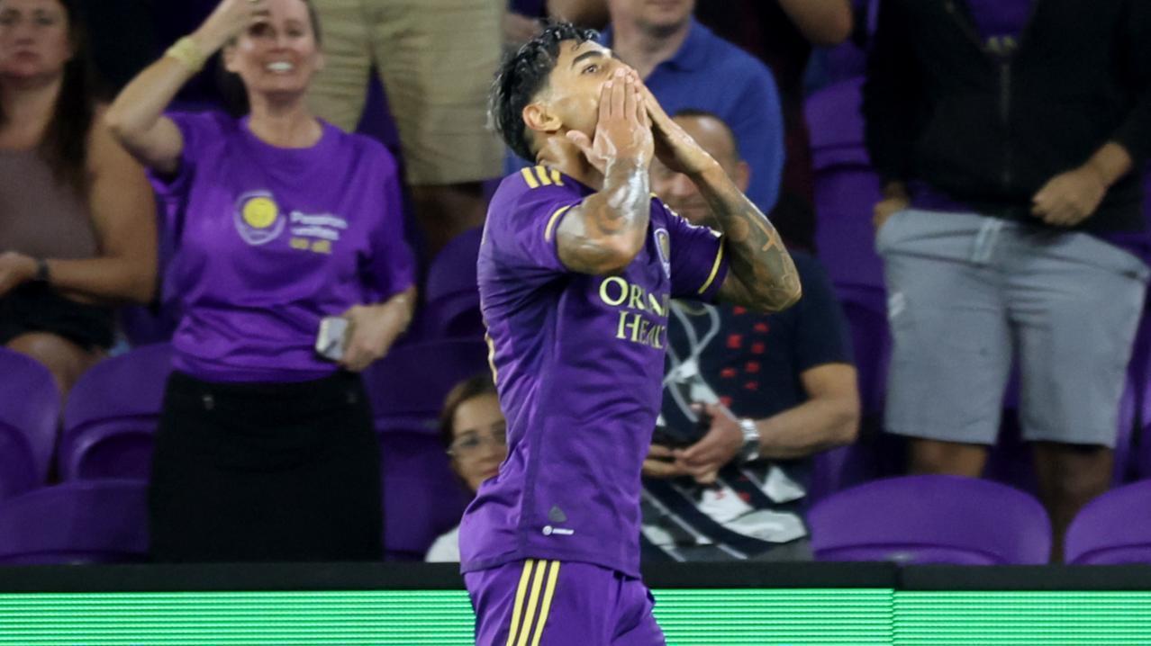 Facundo Torres nets the opener for Orlando with vicious volley