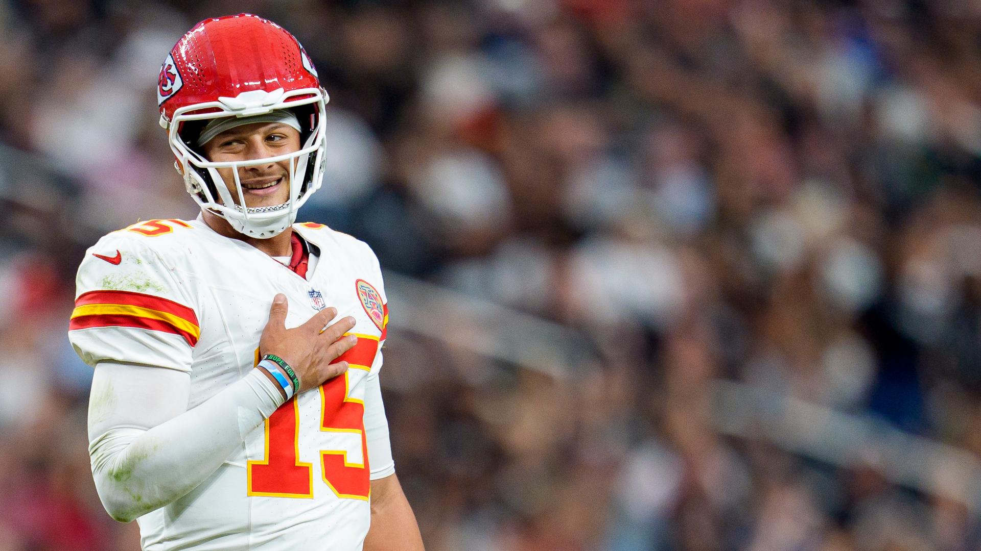 Why Yates has Patrick Mahomes as QB-12 for Week 9