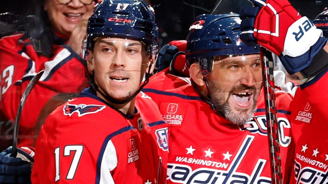 Alex Ovechkin 856th goal gets the Capitals on the board