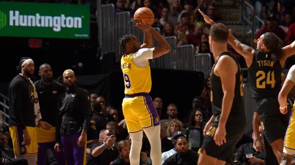 Cavaliers lakers score online