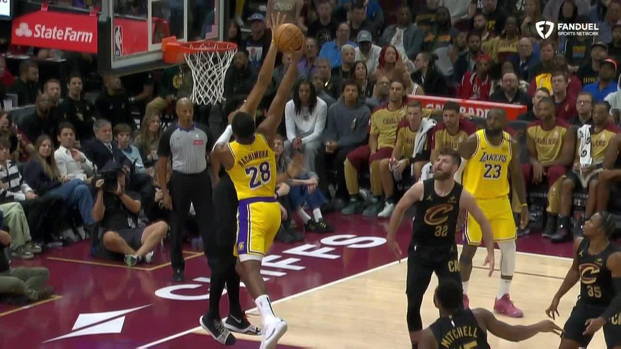 Jarrett Allen erases Rui Hachimura's poster attempt