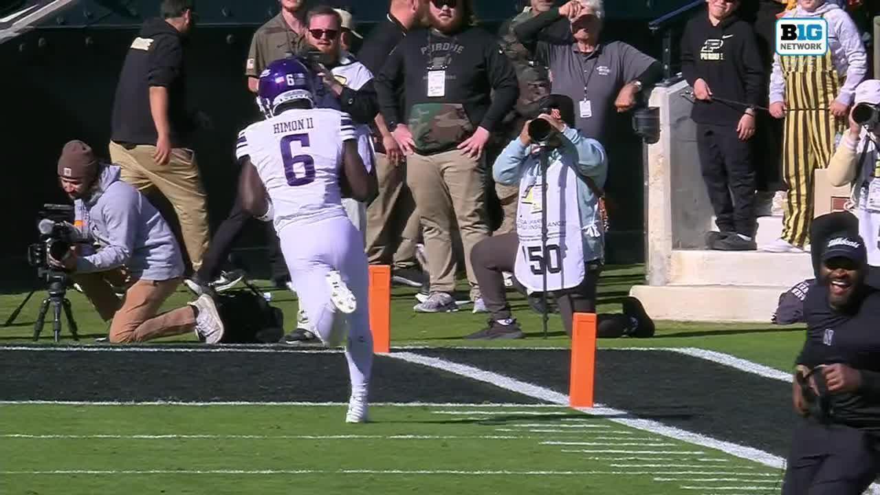 Joseph Himon II hauls in 22-yard TD to give Northwestern the win in OT