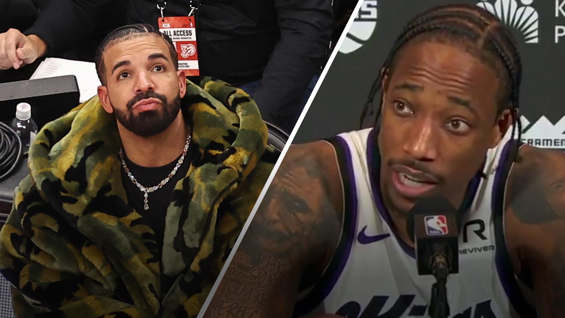 Drake, DeRozan trade barbs at Raptors game