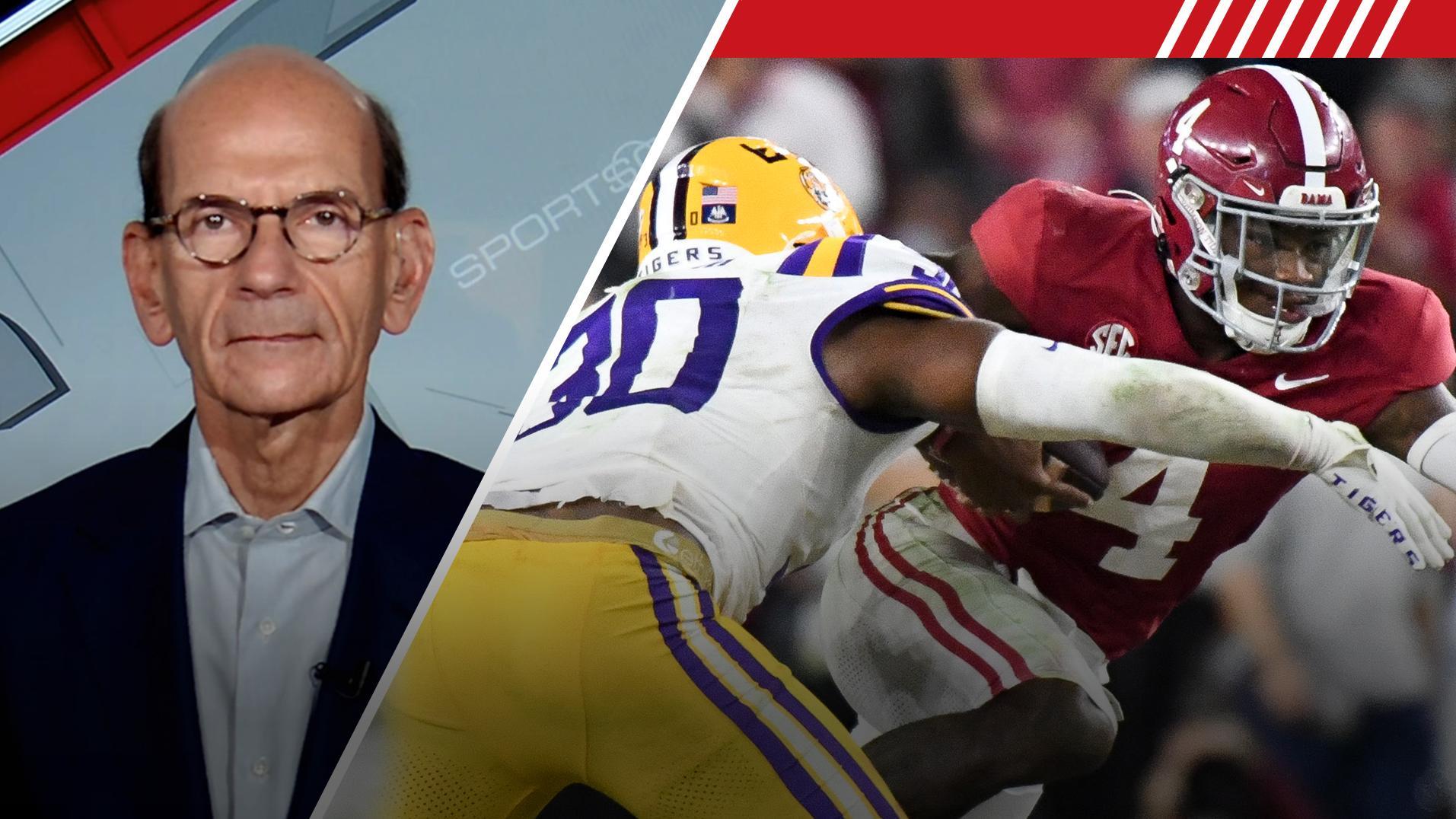 Finebaum: Loser of Bama-LSU is eliminated from CFP contention