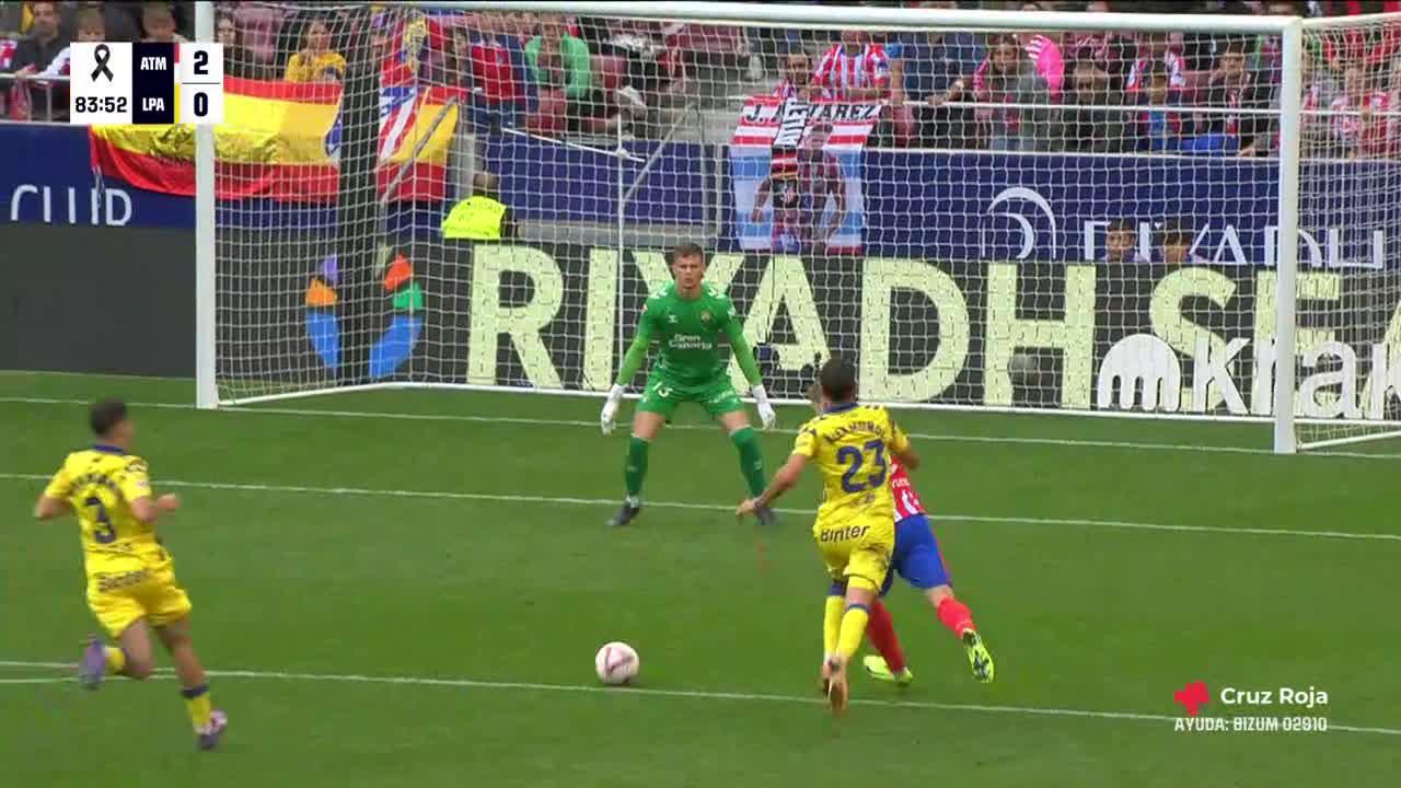 Alexander Sørloth scores goal for Atletico Madrid