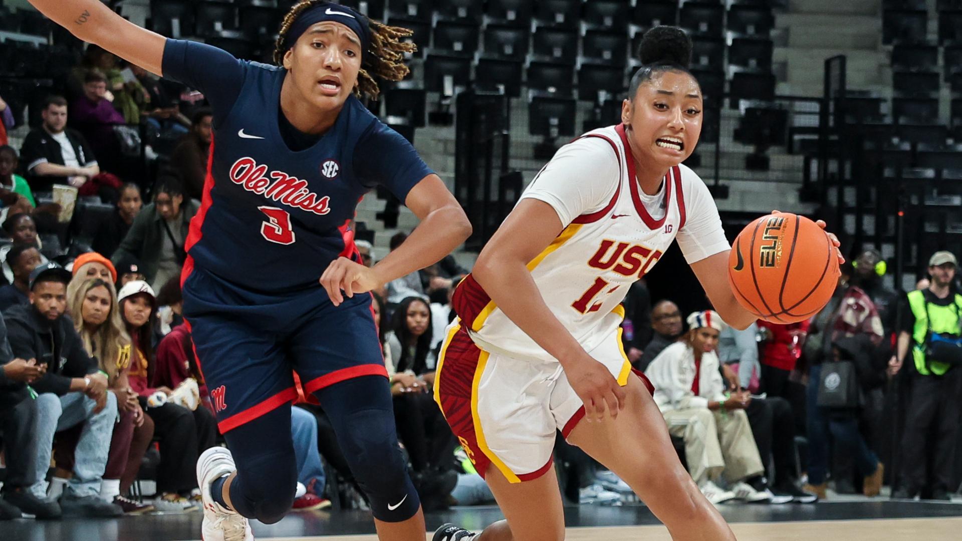 JuJu Watkins' 27 points lifts USC over Ole Miss