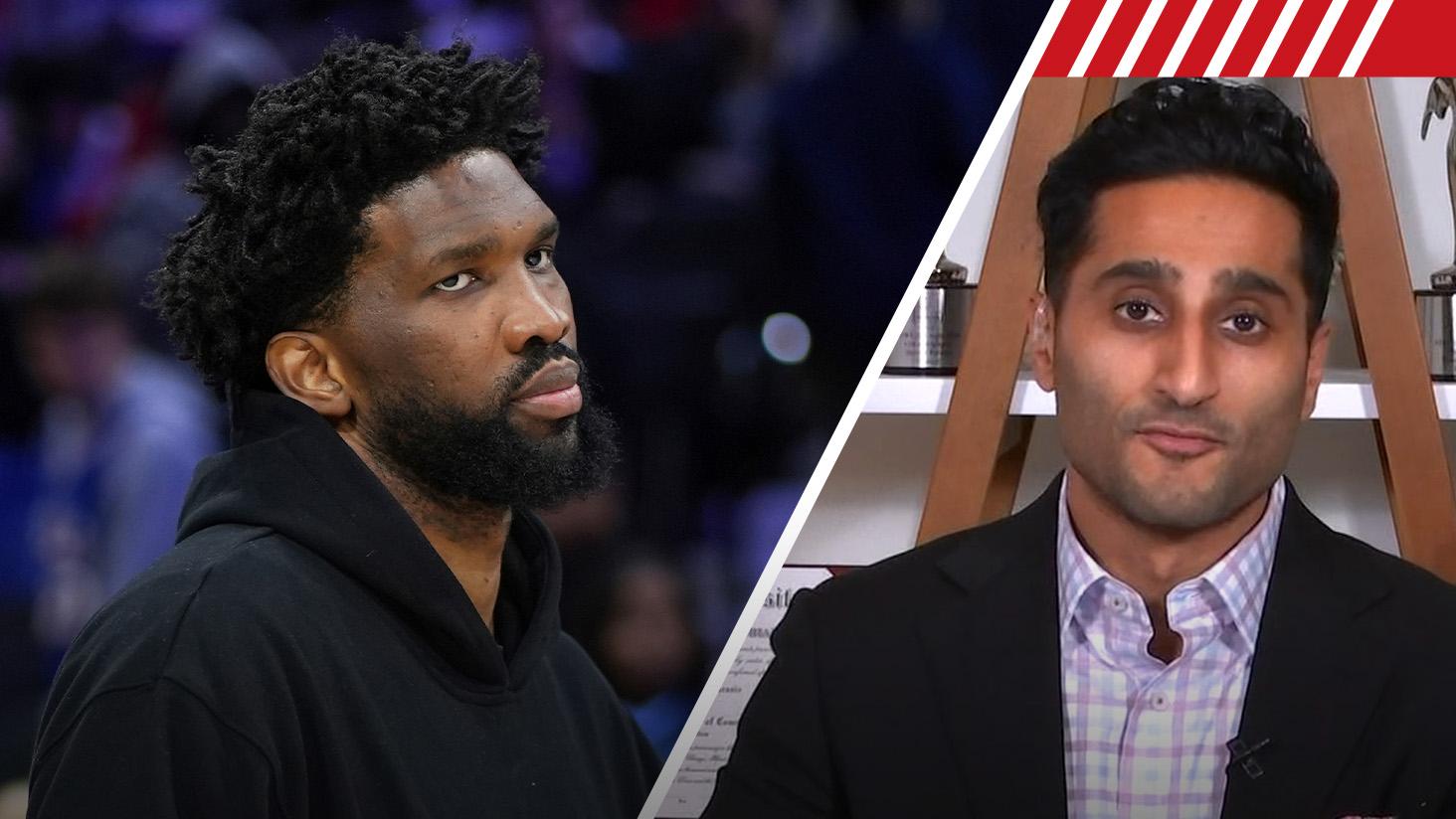 Shams explains how Joel Embiid's suspension will play out