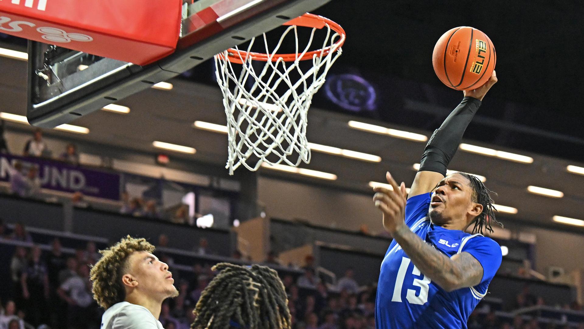 Jamond Vincent has a ferocious one-handed dunk