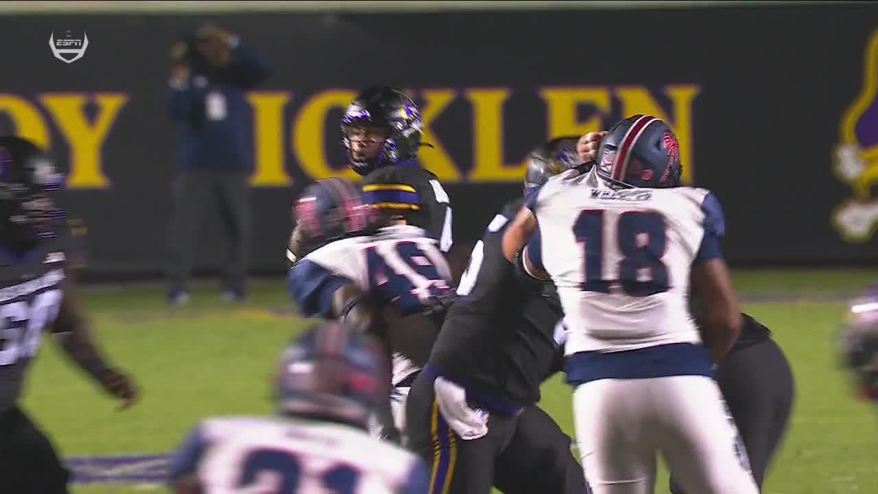 Katin Houser connects for 47-yard TD pass