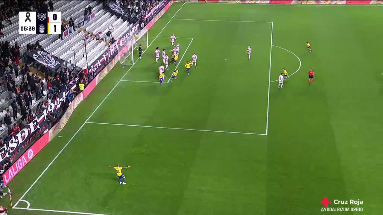 Fábio Silva scores goal for Las Palmas