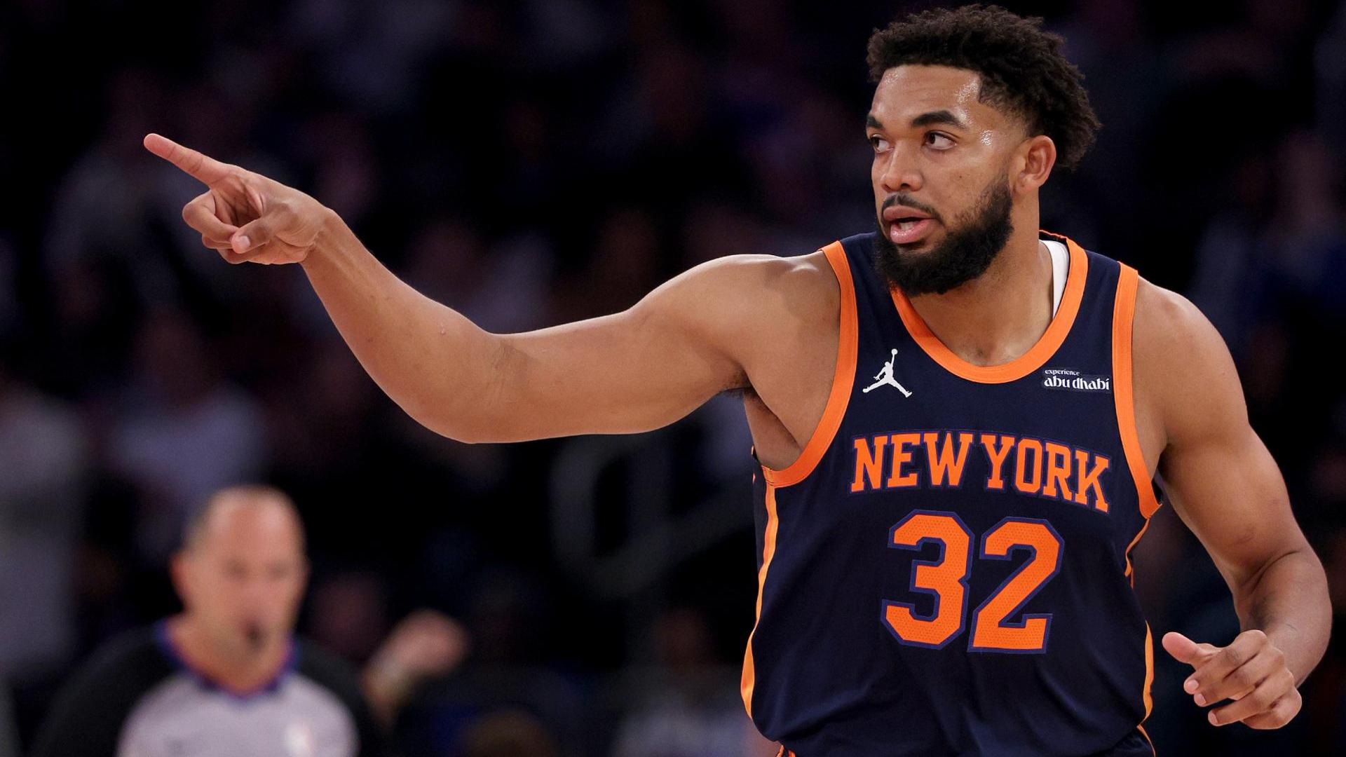 KAT goes for 32 points as Knicks down Bucks in dominant showing