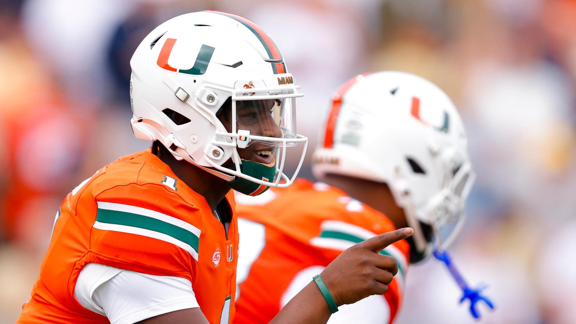 Cam Ward answers with a 74-yard TD pass to Elijah Arroyo