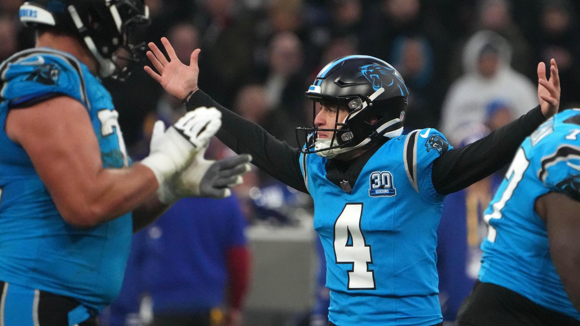 Giants' critical fumble in OT leads to Panthers' game-winning FG