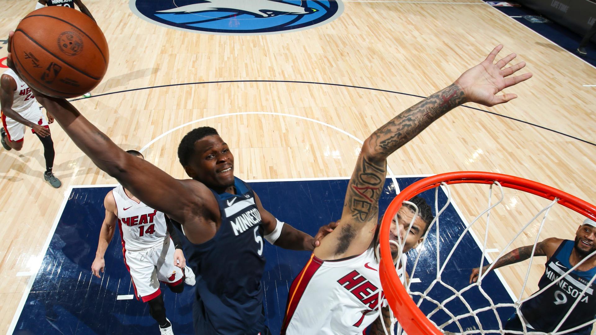 'We'll call it a pass!' Ant's failed dunk leads directly to Wolves trey