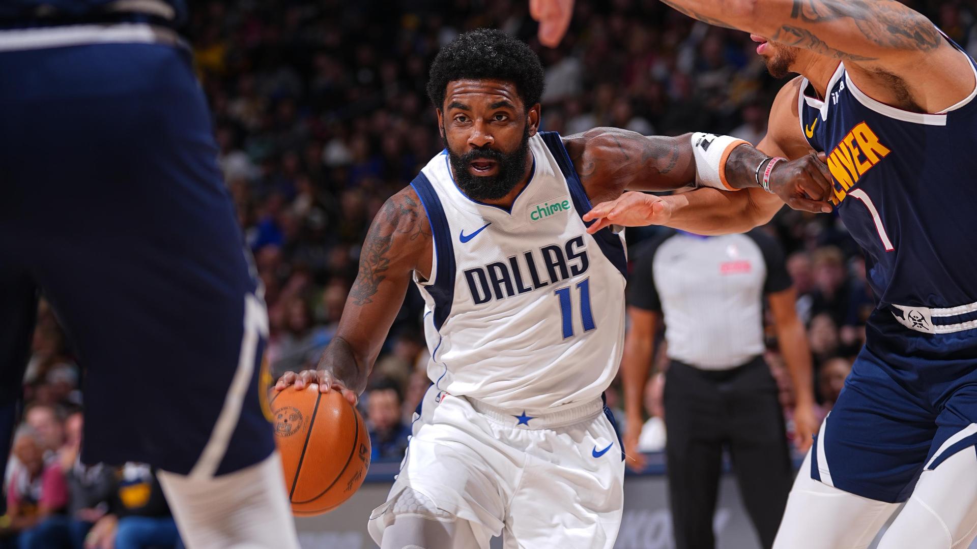 Kyrie scores 43 but Mavericks come up short