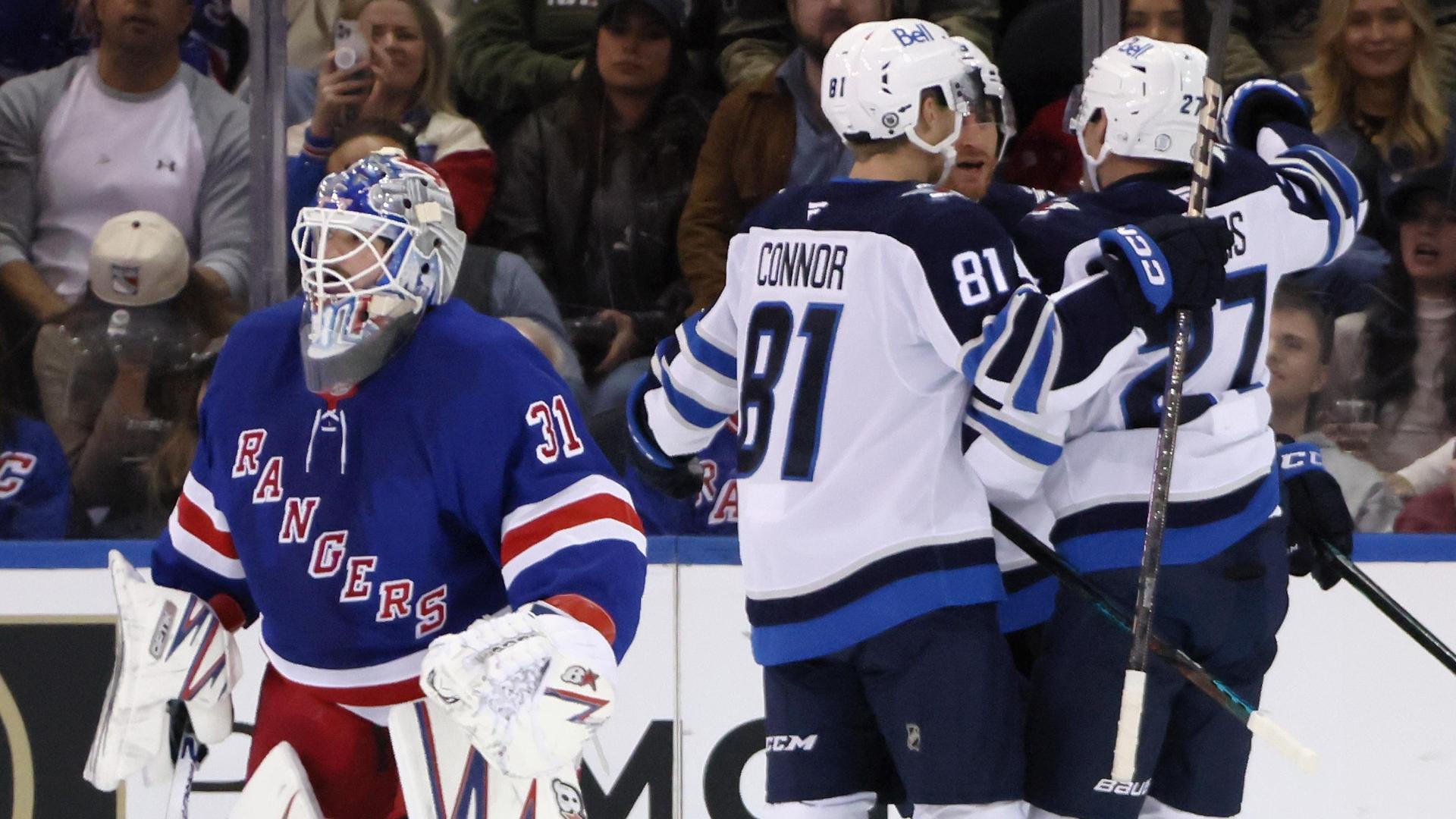 Jets beat Rangers to make NHL History