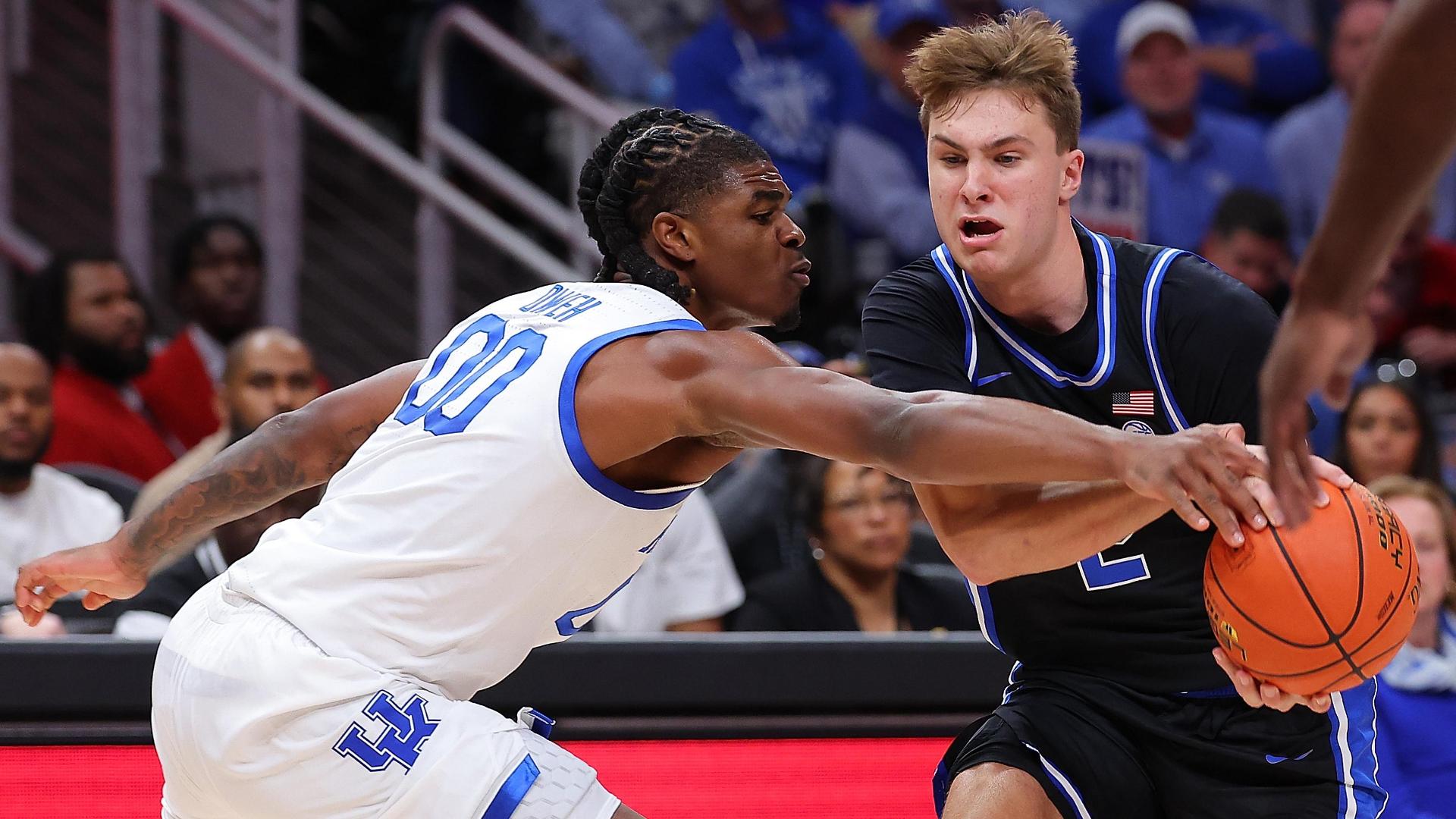 Cooper Flagg's costly turnovers doom Duke in loss to Kentucky