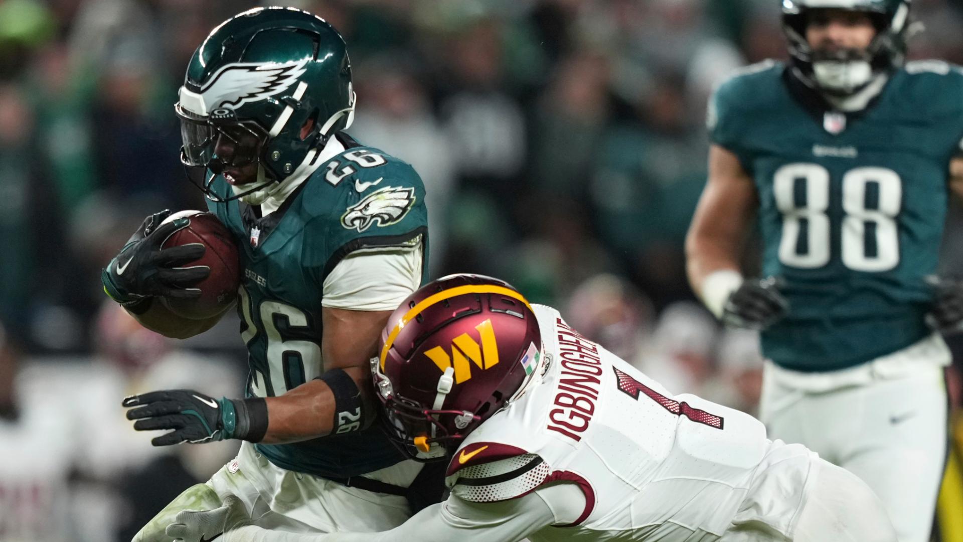 Saquon Barkley electrifies Eagles with 43-yard gain