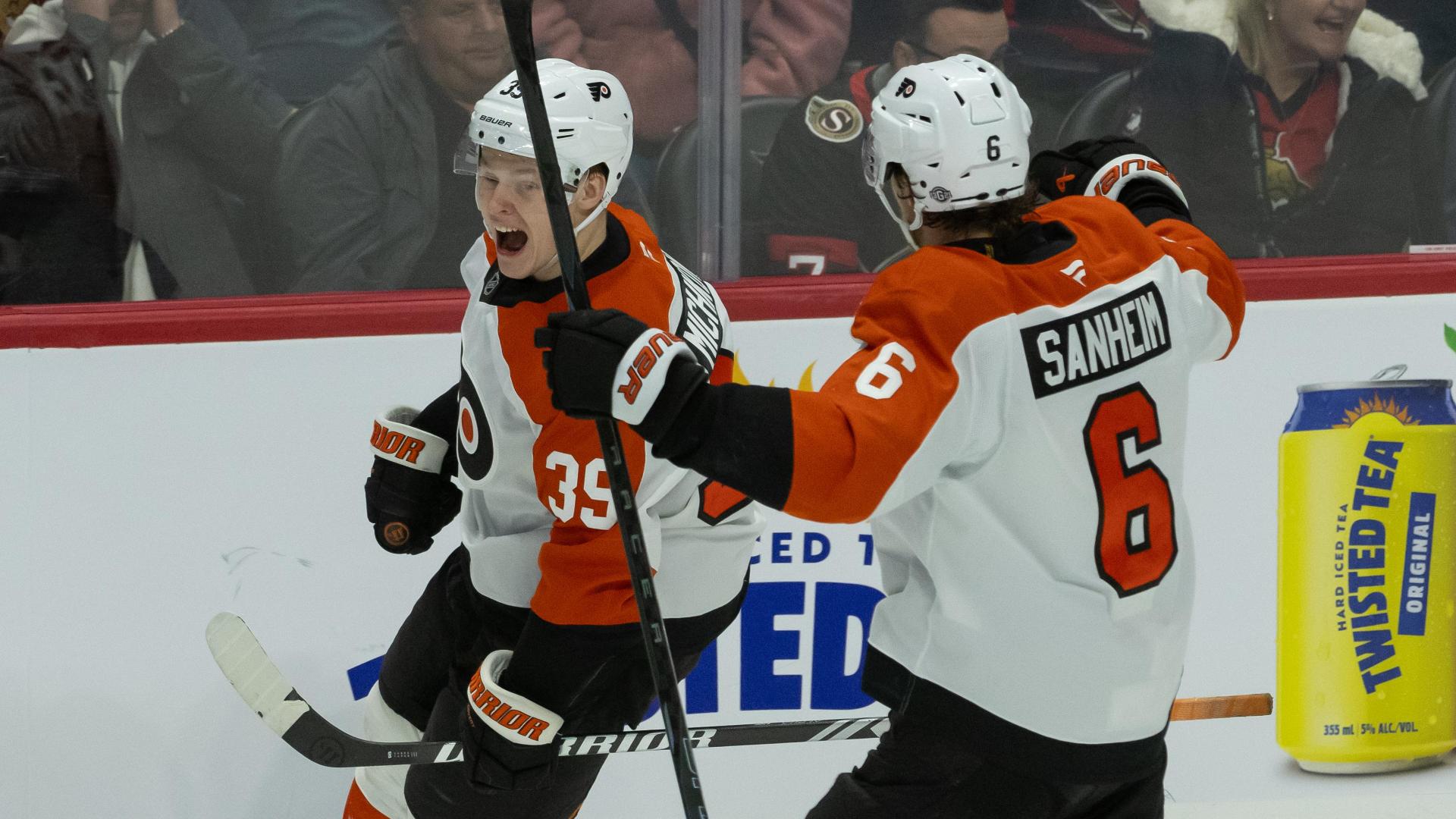 Matvei Michkov scores OT winner for Flyers vs. Senators